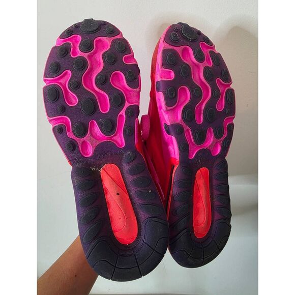 Size 9 - Nike Air Max 270 React Mystic Pink Running Shoes - Picture 5 of 11